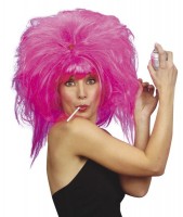 80er Jahre Perücke Pretty Pink