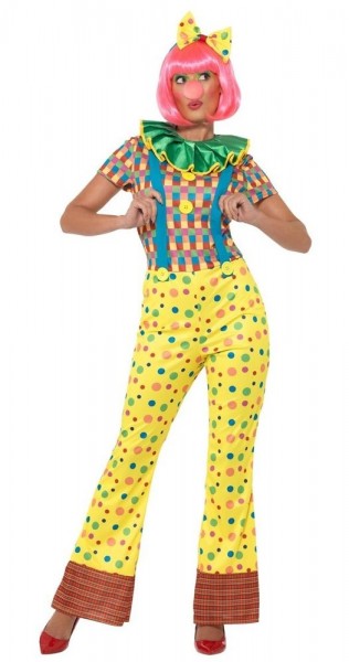 Colorido Clown Damenkostüm
