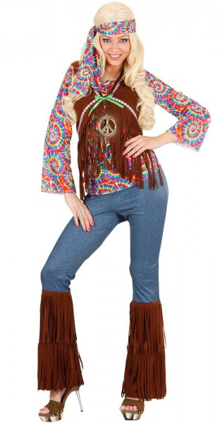 Hippiekostüm für Damen Classic