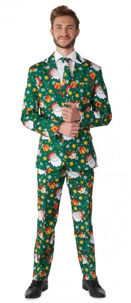 Suitmeister Santas Elves Green Anzug für Herren
