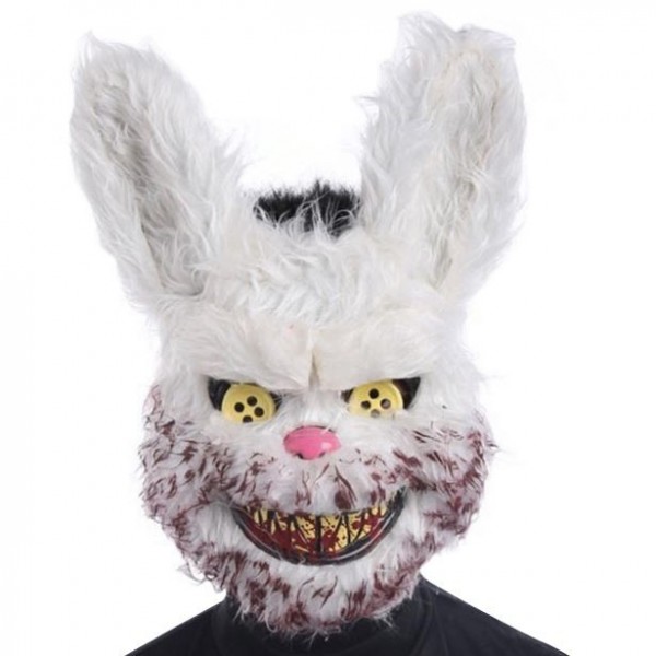 Horror Hasenmaske 33cm