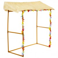 Luau Party Tiki Bar Hütte 134 x 132 x 58cm