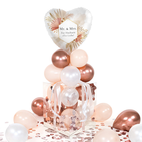 Balloha Geschenkbox DIY Bohemian Florals Wedding XL