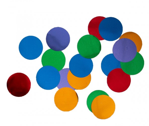 Buntes Regenbogen Konfetti