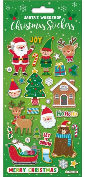 Weihnachtssticker Wonderful Time