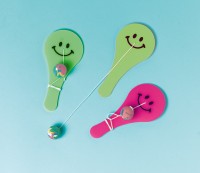 Paddle Ball Set für Kindergeburtstage 12 Stück