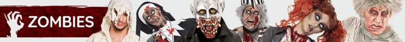 Zombie Kostüme & Zubehör