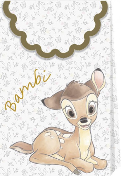 6 Bambis Welt Geschenktüten