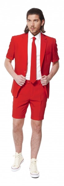 OppoSuits Sommer Anzug Red Devil