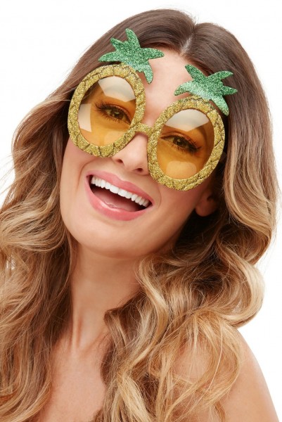 Funkelnde Ananas Brille