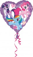 Herzballon My Little Pony 45cm