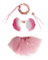 Pinkes Blumenfee Set