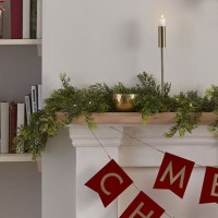 Landhaus Weihnacht Pinien Girlande 1,8m