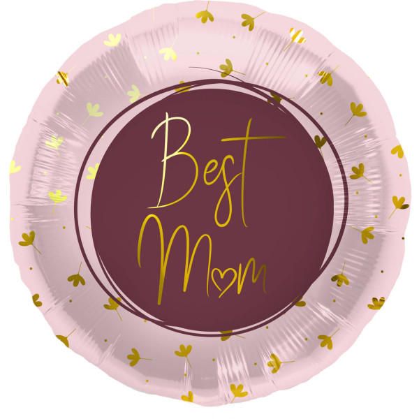 Eleganter Best Mom Folienballon 45cm
