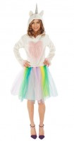 Einhorn Kostüm Rainbow Heart