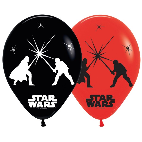 5 LED Star Wars Ballons 28cm