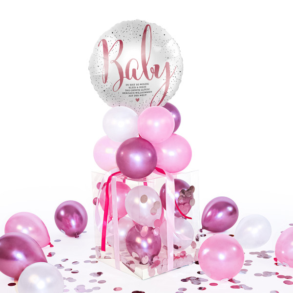 Balloha Geschenkbox DIY Little Cute Baby Girl XL