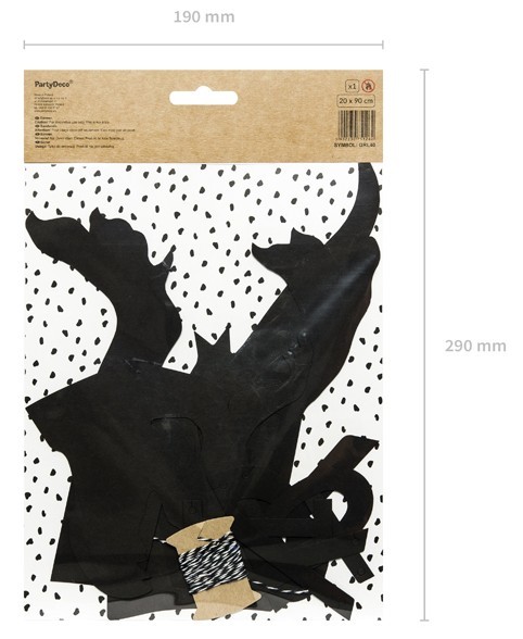 DIY Dino Island Saurier Girlande 90cm 5