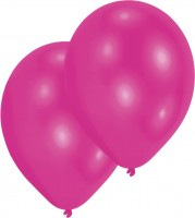 10er-Set Luftballon Magenta 27,5