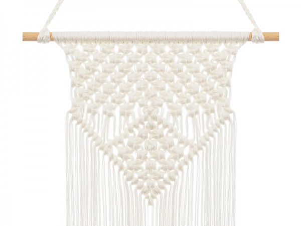Macrame Boho Hängedeko 30 x 49cm 5