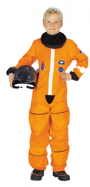 Astronauten Kinderoverall Orange