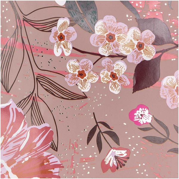 FSC Blumenmeer Geschenkpapier