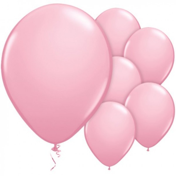 100 Hellrosa Luftballons Passion 28cm