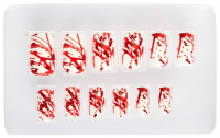 Halloween Blood Nails Set om 12