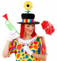 Clown Hut Mit Sonnenblume