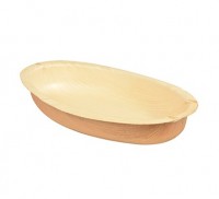 25 Palmblatt Schalen Rossini oval 300ml