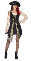Sexy Piraten Kostüm für Damen