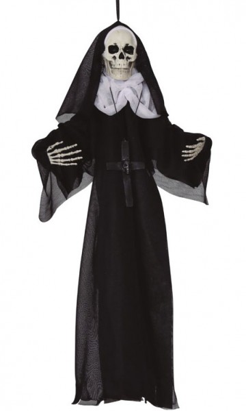Skelett Nonne zum Hängen 50cm