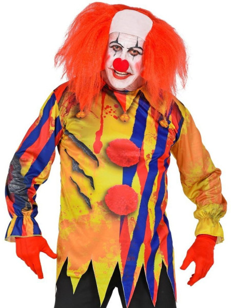 Skräckclownskjorta fotorealistisk