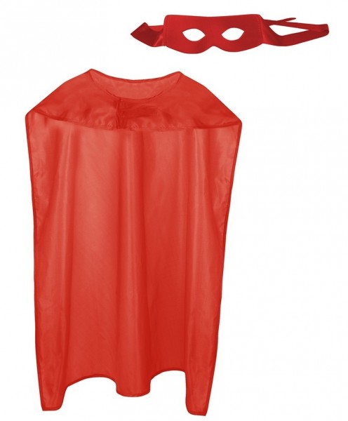 Superhelden Verkleidungsset rot 4