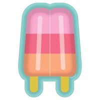 8 Stay cool Wassereis Teller 18cm