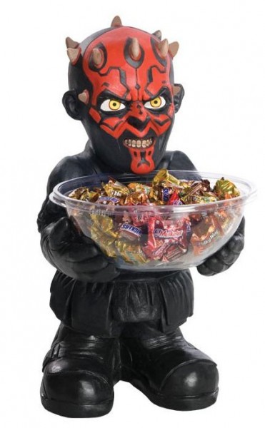 Darth Maul Bonbonschale für Halloween