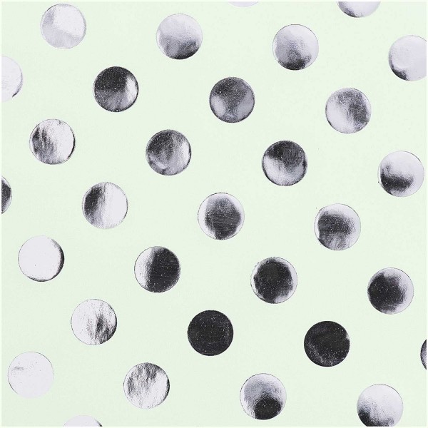 FSC Lovely Dots Geschenkpapier türkis