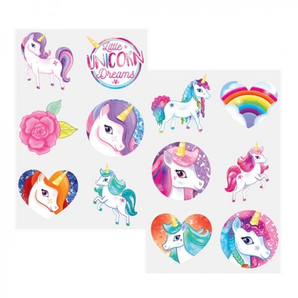 1 Bogen Einhorn Tattoos