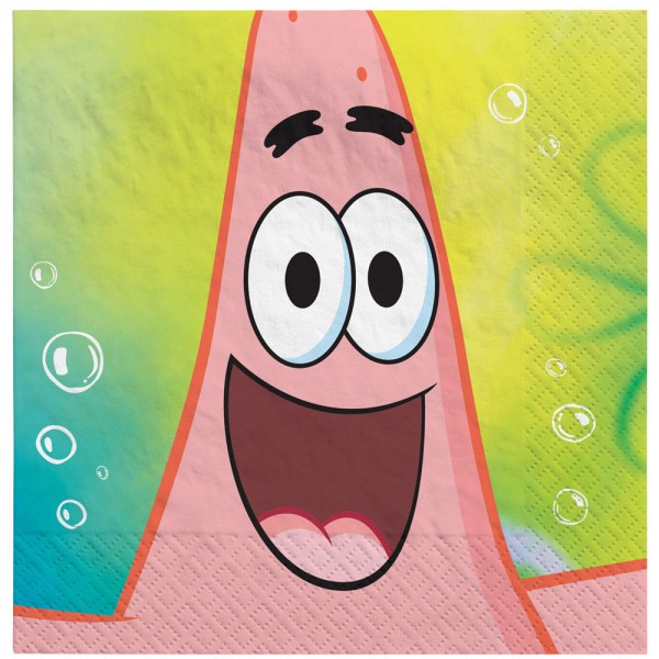16 Spongebob Servietten 33cm