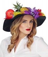 Förhandsgranskning: Svart floppy hatt Desiree