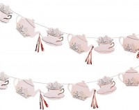 Birthday Teaparty Girlande 3,5m
