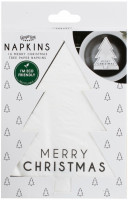 Vorschau: 16 Eco Christmas Tree Servietten