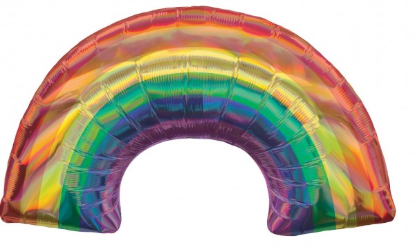 Regenbogen Folienballon 86 x 48cm