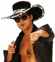 Vorschau: Schwarze Universal Brille Mit Getönten Gläsern