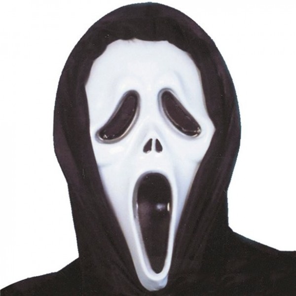 Screaming Maske mit Kapuze