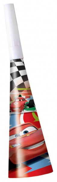 6 Cars Formula Party Tröten 20cm