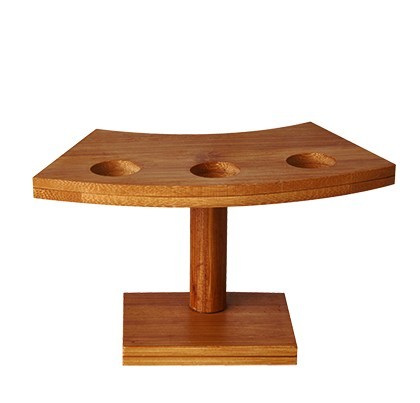 Bambuhållare för 3 snackspåsar 16 x 7,2 cm 3