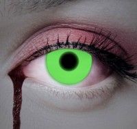Vorschau: Neon Grüne UV Kontaktlinsen