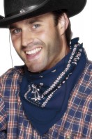 Cowboy Halstuch Blau
