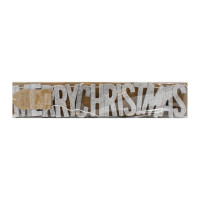 Vorschau: Merry up Silver Glitter Girlande 70cm